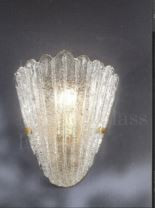 Lampadario murano modello AP51 prodotto nella fornace di Venezia da Bottega Veneziana